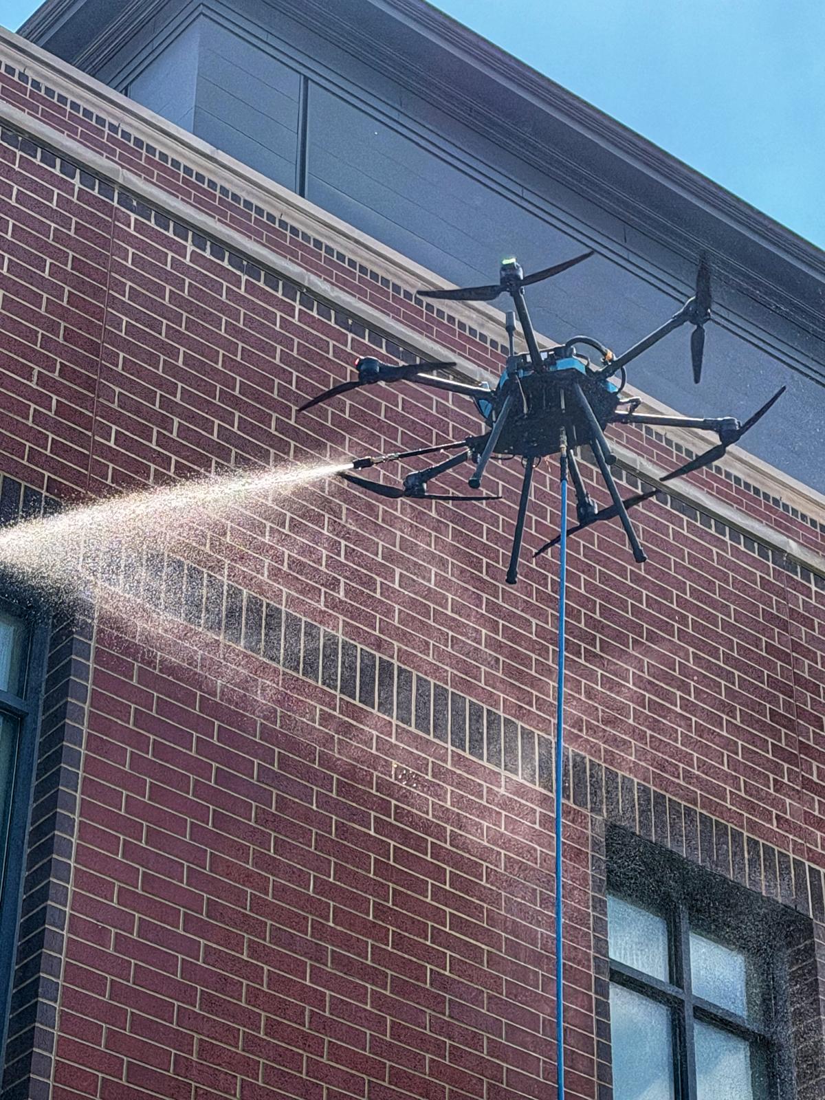 Nozzle9 Commercial Drone Cleaning Operation